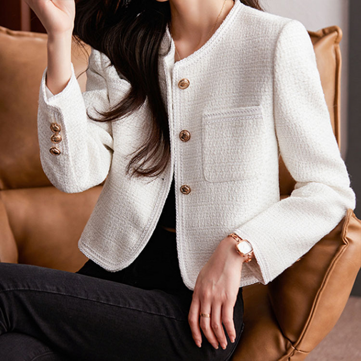 Blazer Court Élégant pour Femmes