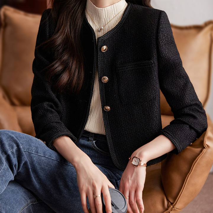 Blazer Court Élégant pour Femmes