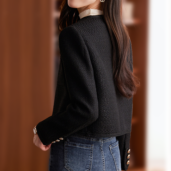 Blazer Court Élégant pour Femmes
