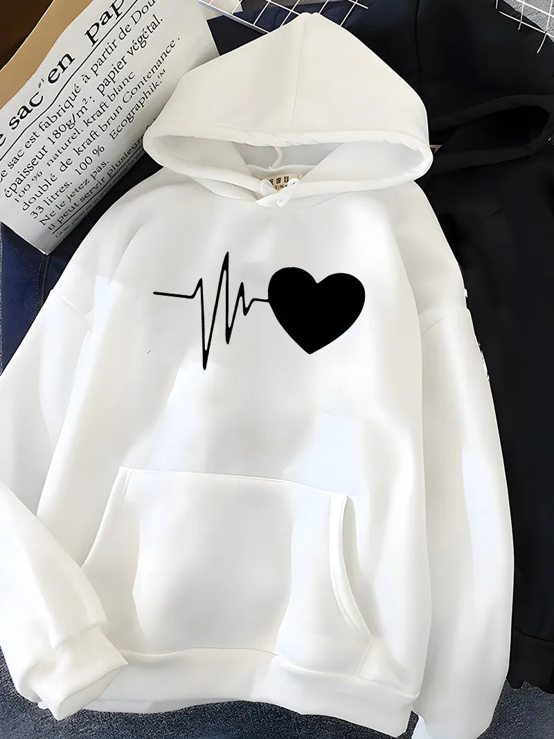 Sweat à capuche pour femmes avec poche kangourou