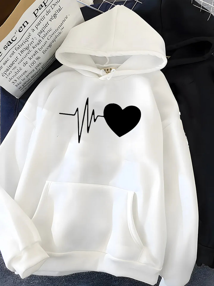 Sweat à capuche pour femmes avec poche kangourou