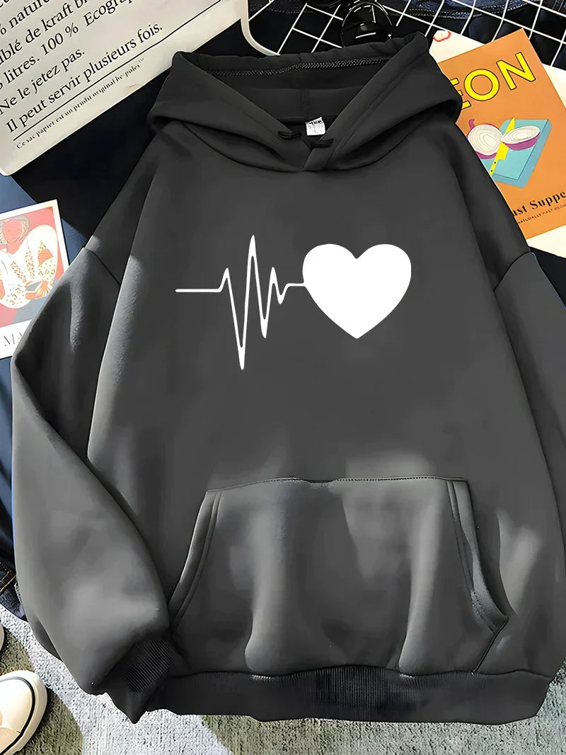 Sweat à capuche pour femmes avec poche kangourou