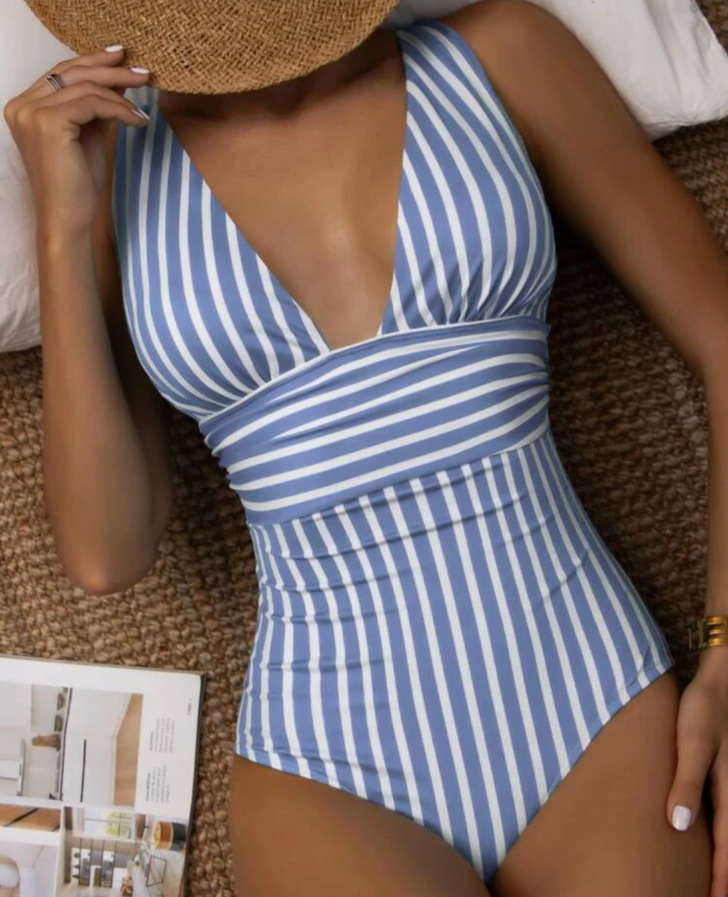 Salvina | Maillot de bain femme taille haute intemporel