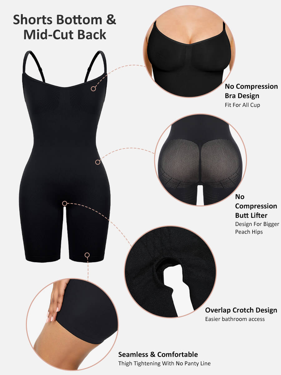 Body gainant jusqu'au milieu de la cuisse
