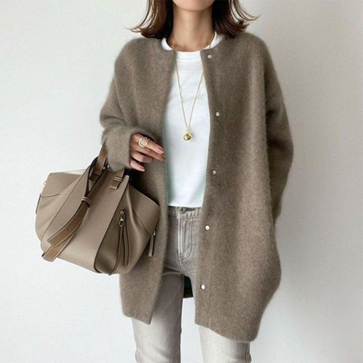 Manteau Femme Avec Boutonnage | Hiver Long