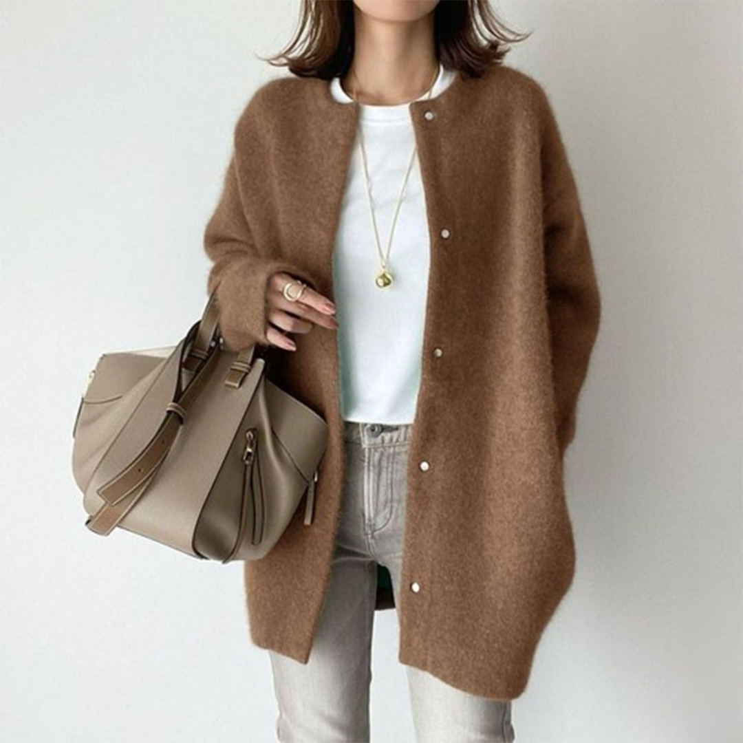 Manteau Femme Avec Boutonnage | Hiver Long