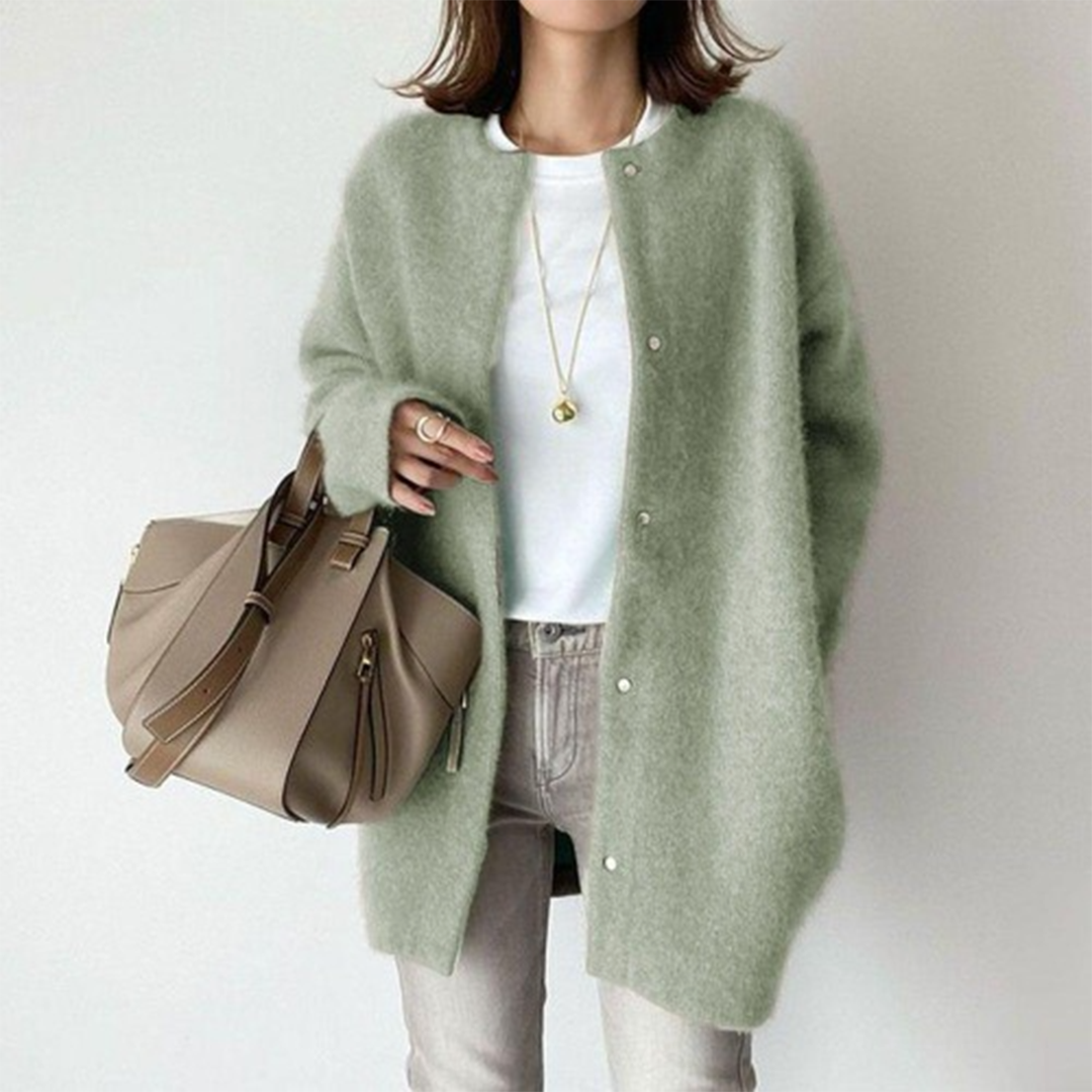 Manteau Femme Avec Boutonnage | Hiver Long