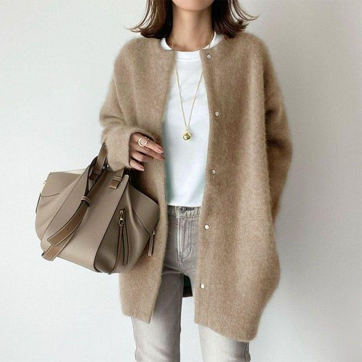 Manteau Femme Avec Boutonnage | Hiver Long