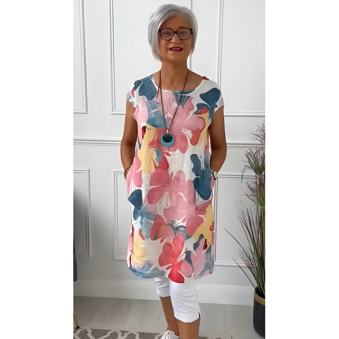 MAYLORA™ | Tunique légère avec motif floral