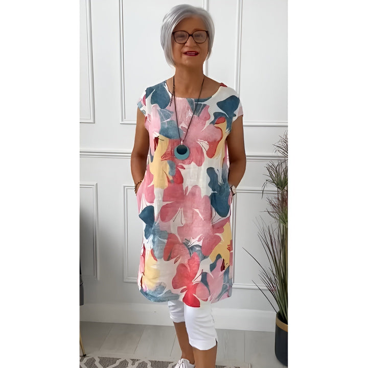 MAYLORA™ | Tunique légère avec motif floral