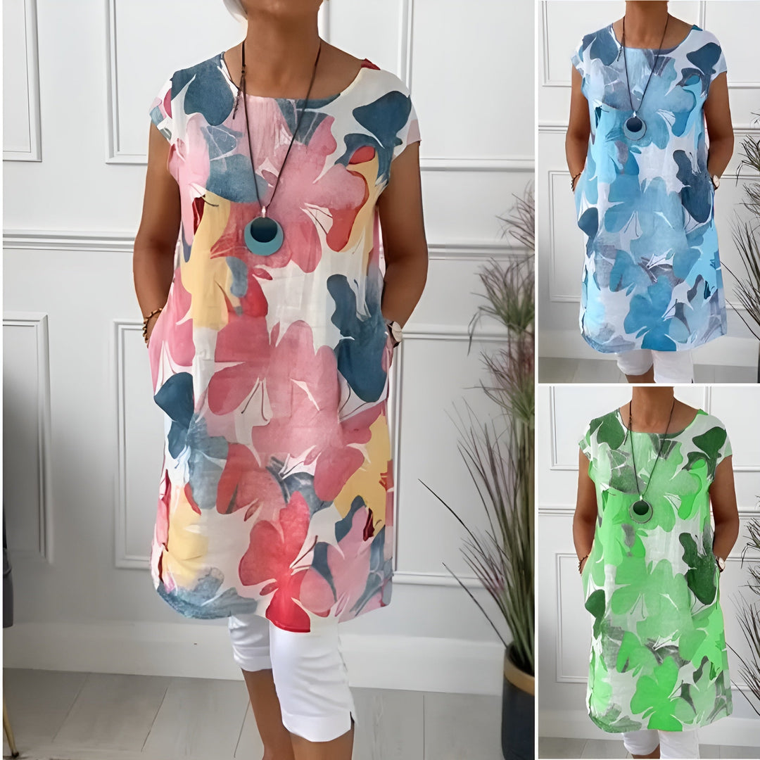 MAYLORA™ | Tunique légère avec motif floral