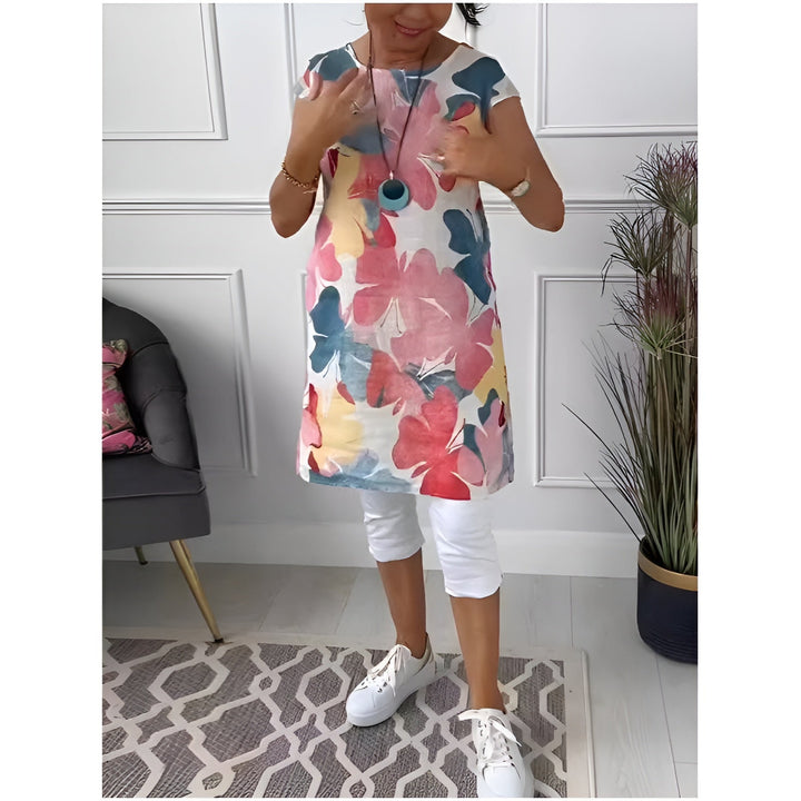 MAYLORA™ | Tunique légère avec motif floral