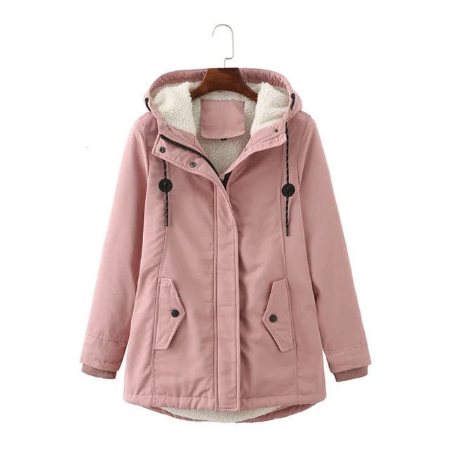 Parka pour femmes avec cordon