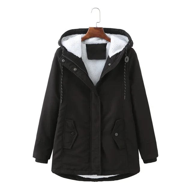 Parka pour femmes avec cordon