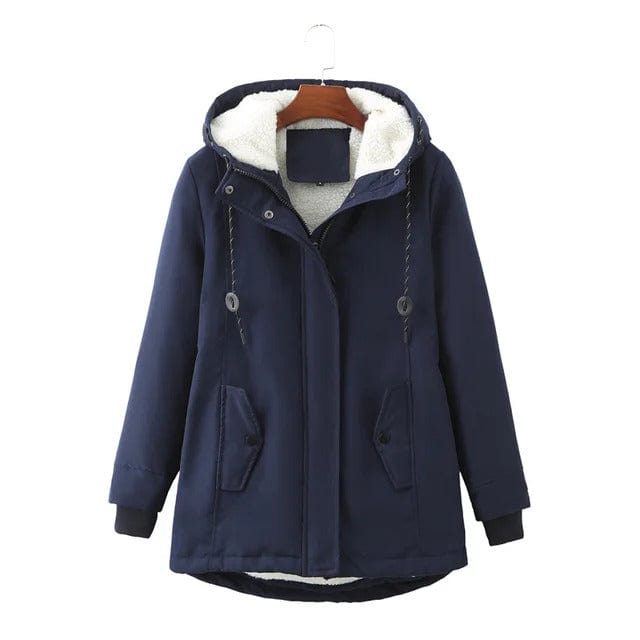 Parka pour femmes avec cordon