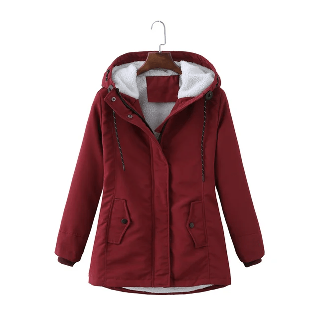 Parka pour femmes avec cordon