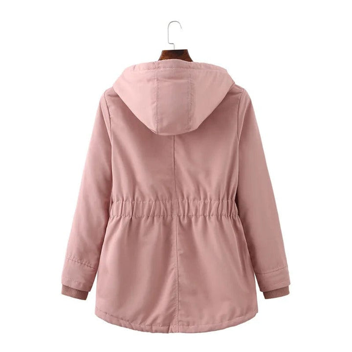 Parka pour femmes avec cordon
