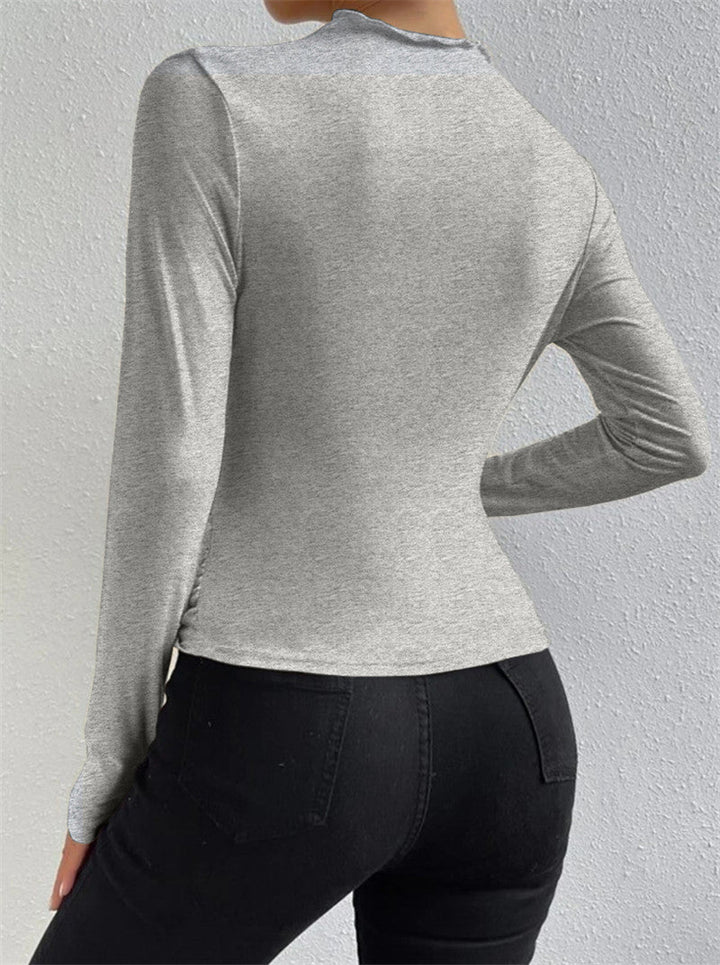 Chemisier Drapé Femme
