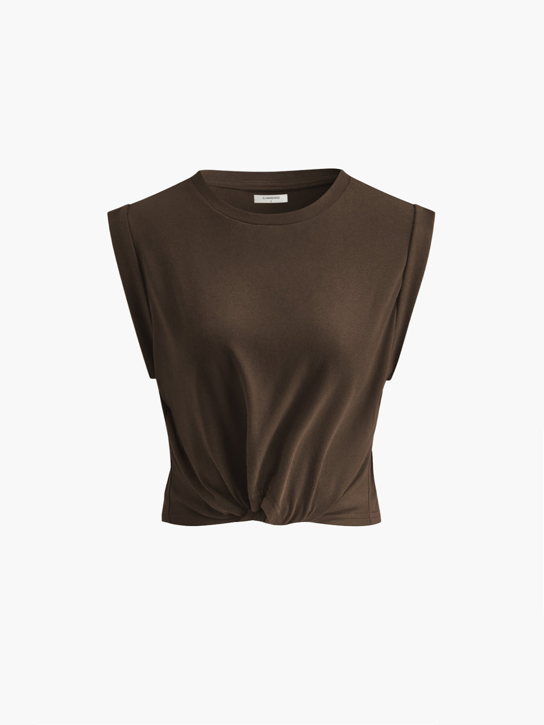 Sofia | T-shirt en coton avec nœud pour femmes