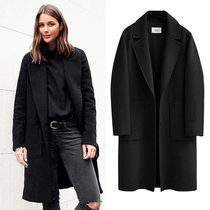 TORIA – Manteau long intemporel pour femmes