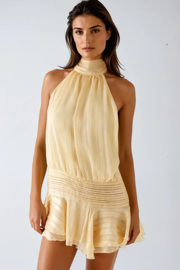 Robe Mini à Bretelles Élégante pour Femmes