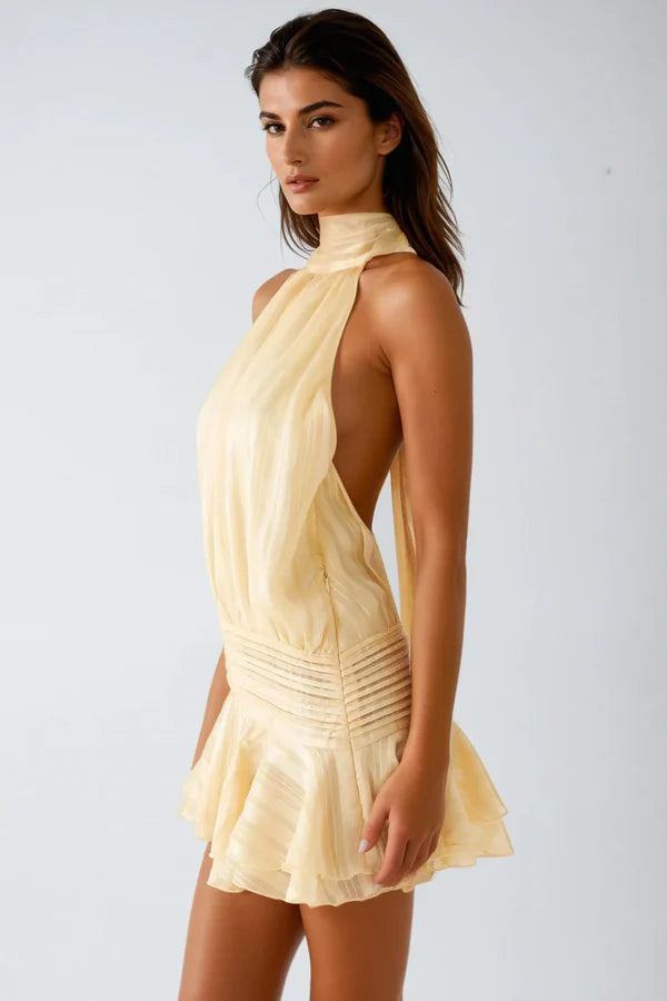Robe Mini à Bretelles Élégante pour Femmes