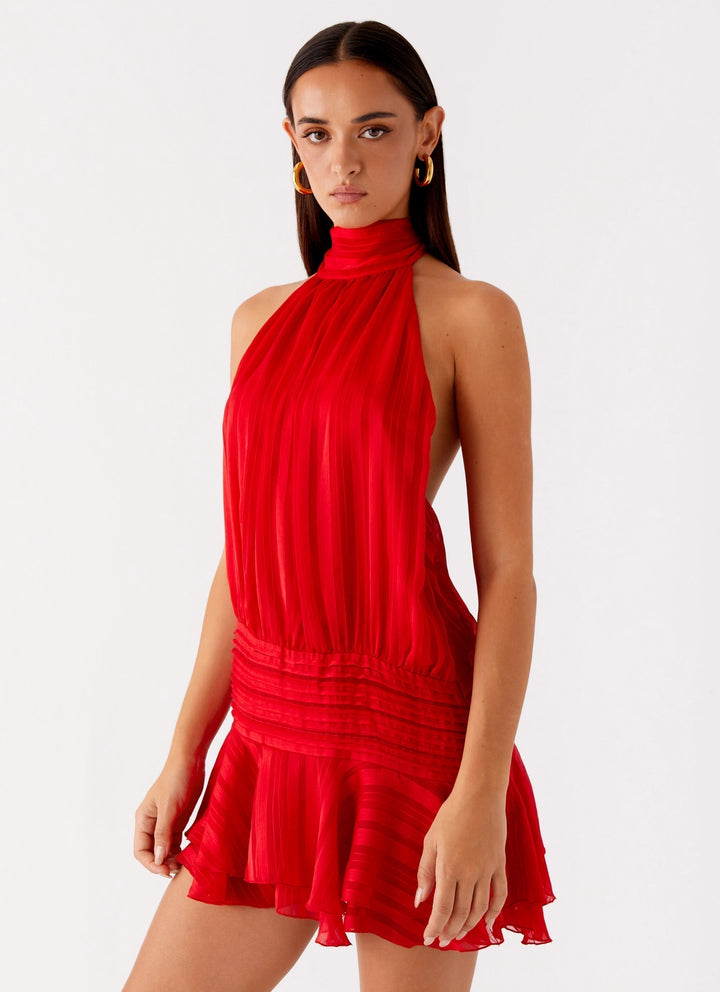 Robe Mini à Bretelles Élégante pour Femmes