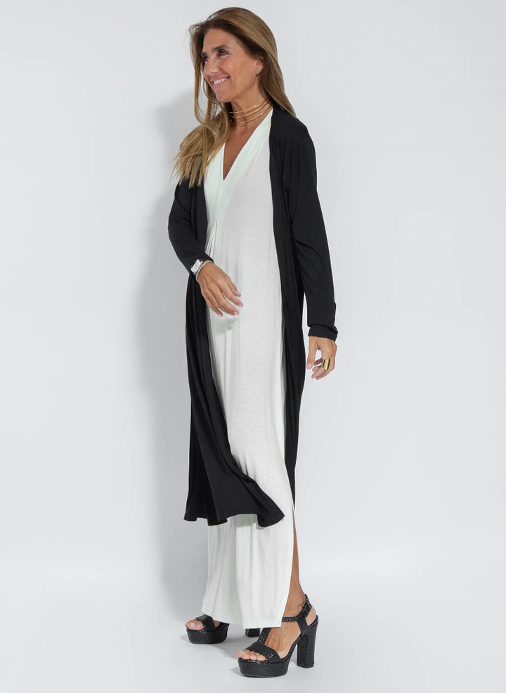 Kendall - Robe maxi unie pour l'été