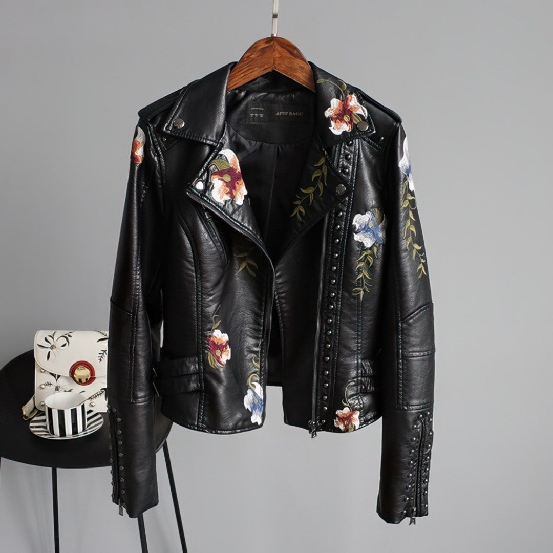 Grace - Veste en cuir vegan pour femmes