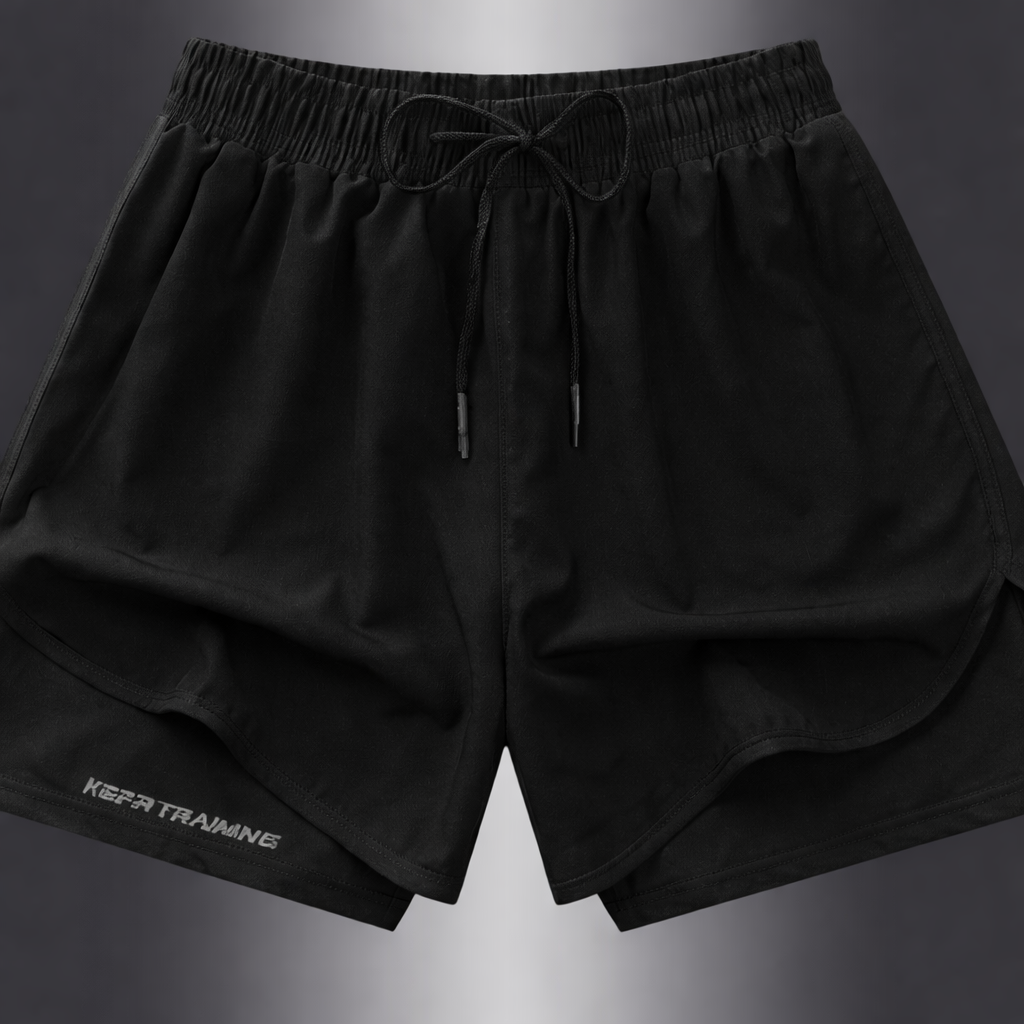 Shorts de sport géométriques pour femmes – Stylés et respirants pour le fitness et la course