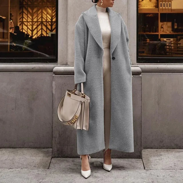 Manteau Long Oversize Femme | Chaud