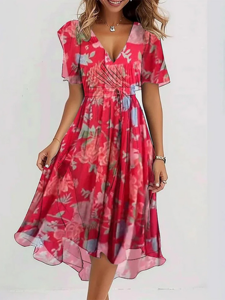 Robe d'été Boho pour femmes | Robe maxi élégante avec couverture du ventre