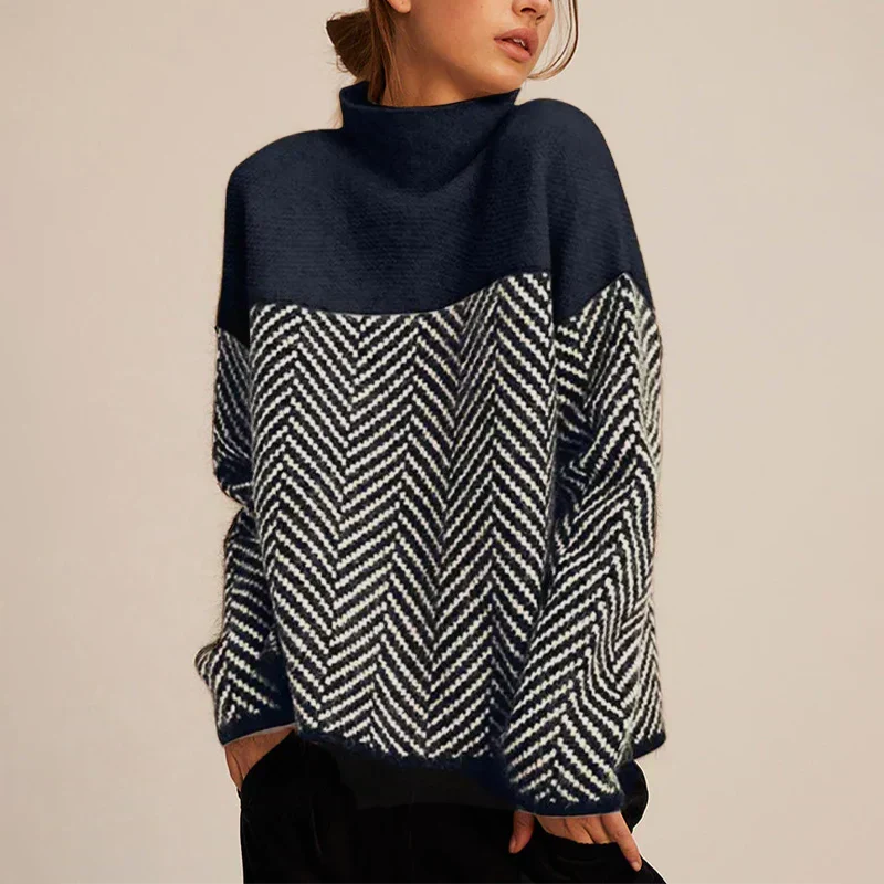 Élodie | Pull à col roulé élégant pour femmes
