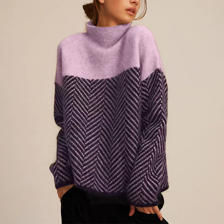 Élodie | Pull à col roulé élégant pour femmes
