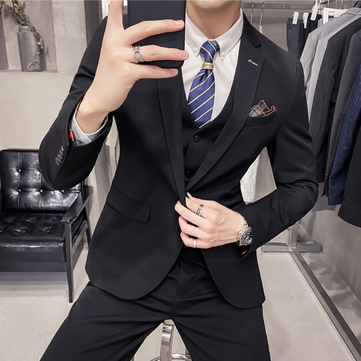 Costume de Mariage Classique pour Hommes | 3 pièces
