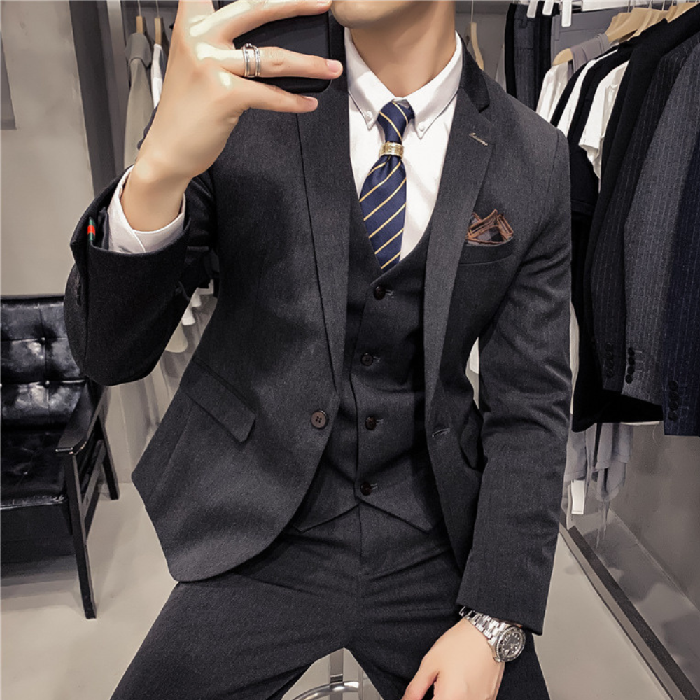Costume de Mariage Classique pour Hommes | 3 pièces