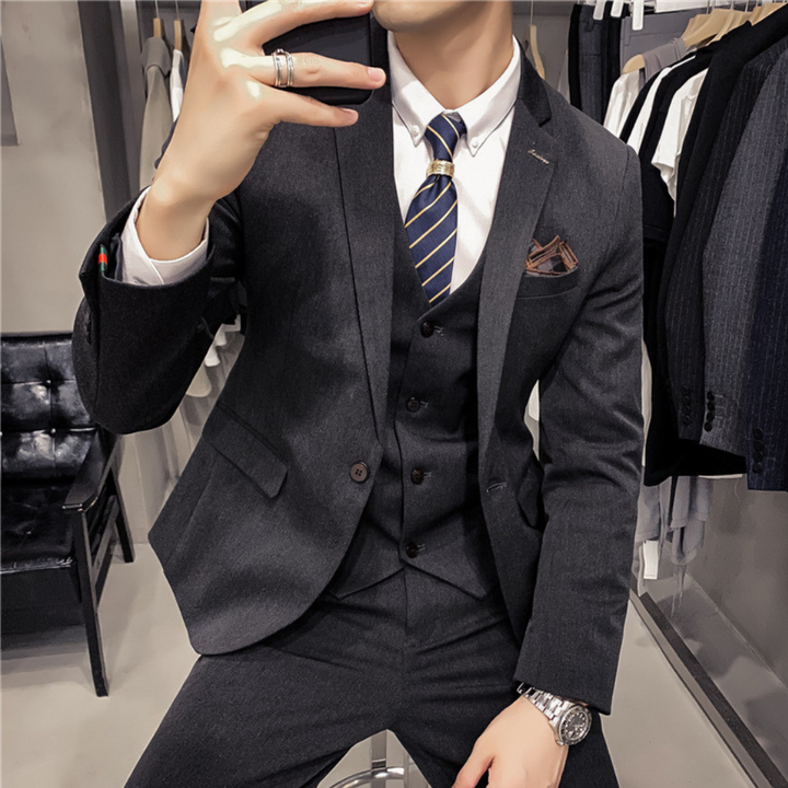 Costume de Mariage Classique pour Hommes | 3 pièces