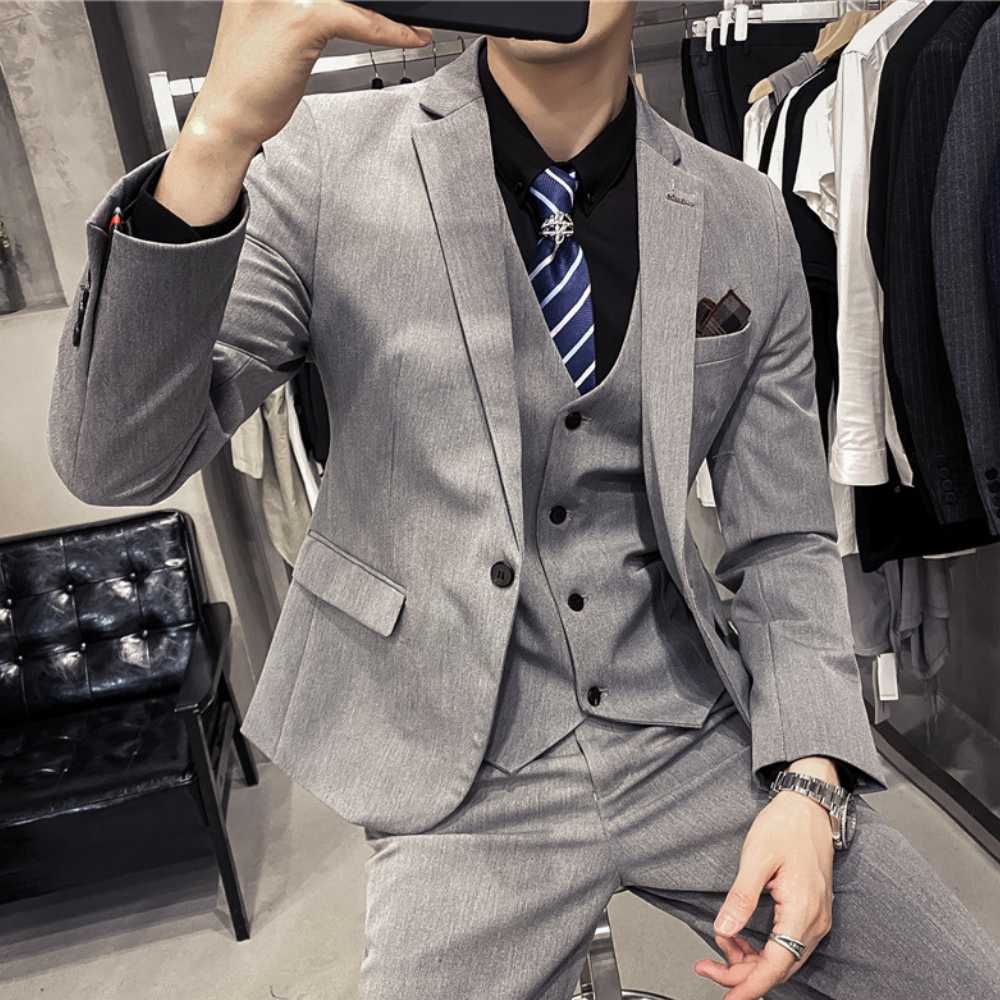 Costume de Mariage Classique pour Hommes | 3 pièces