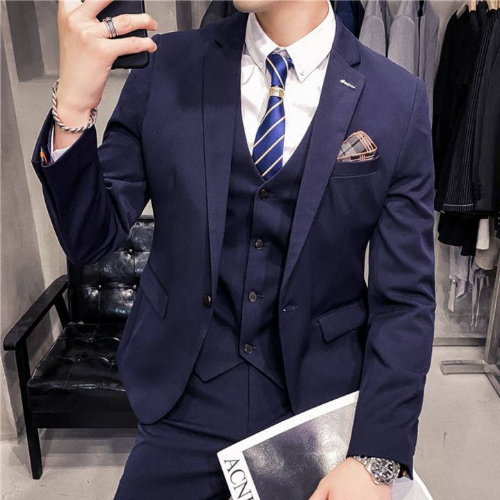 Costume de Mariage Classique pour Hommes | 3 pièces