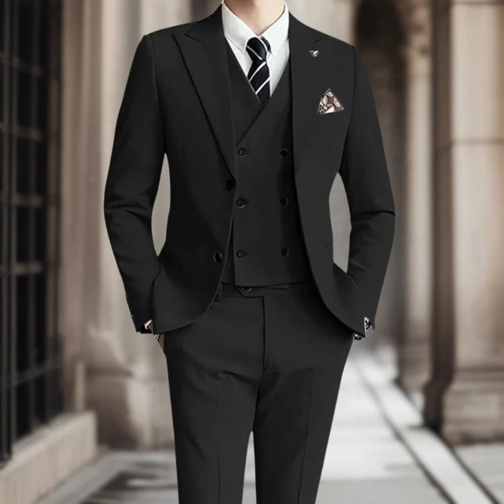 Costume de Mariage Slim Fit 3 Pièces pour Hommes | Élégant
