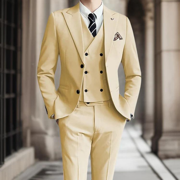Costume de Mariage Slim Fit 3 Pièces pour Hommes | Élégant