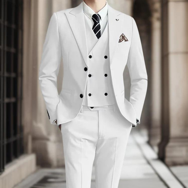 Costume de Mariage Slim Fit 3 Pièces pour Hommes | Élégant