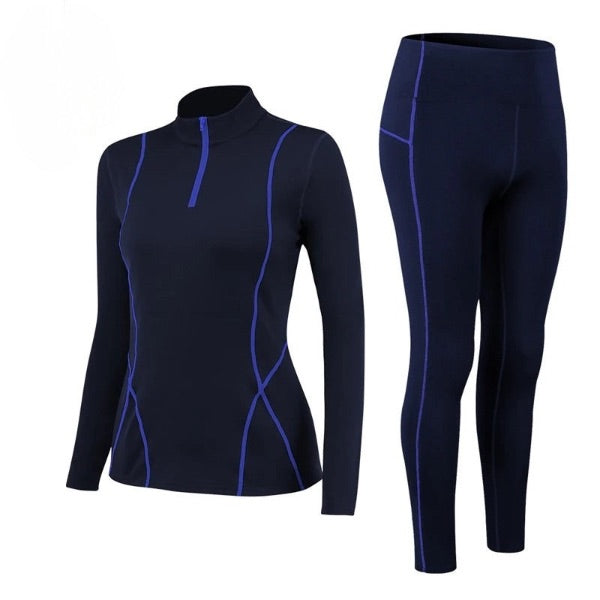 Veltara | Ensemble de sous-vêtements thermiques confortables pour l'hiver pour femmes