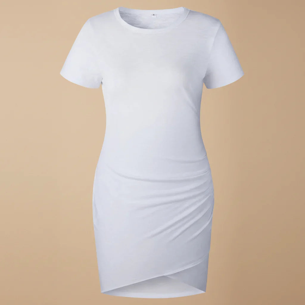 Robe d'été pour femmes décontractée et ajustée