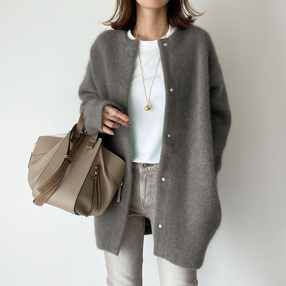 Quirina | Cardigan essentiel doux et stylé pour femmes