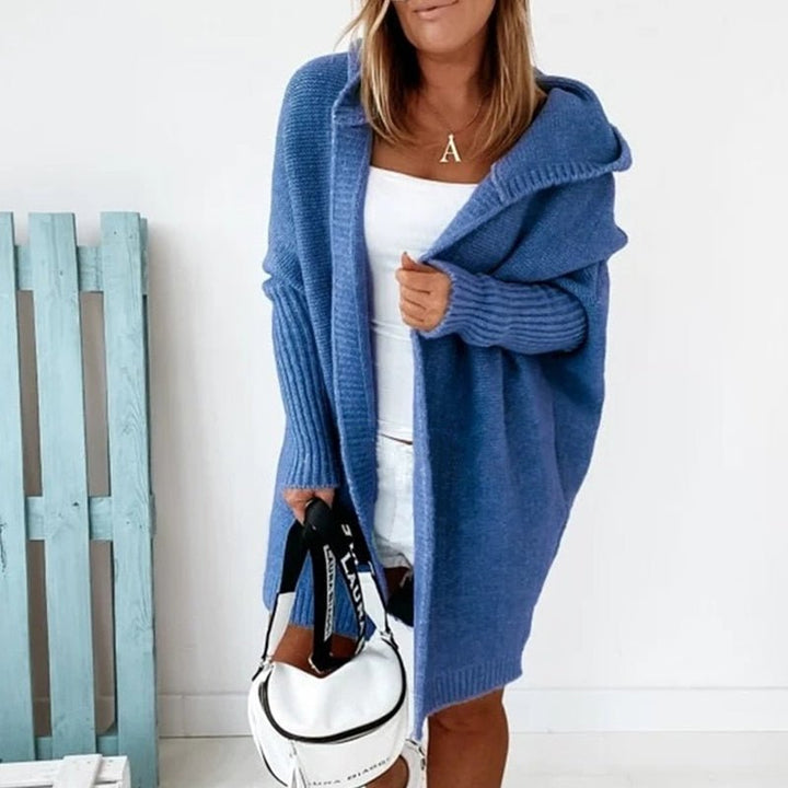 Cardigan Long Femme | Oversize Avec Capuche