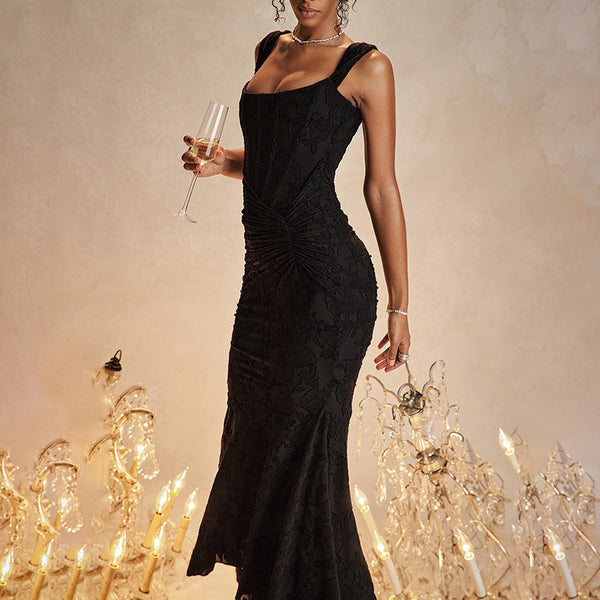 Princesse | Robe Maxi Corset de Fête - Élégante & Flatteuse