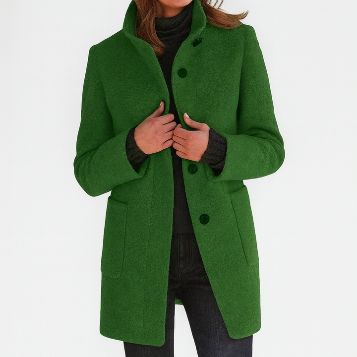 SUZANA | Manteau pour femmes avec col montant