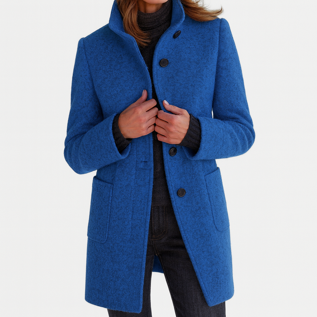 SUZANA | Manteau pour femmes avec col montant