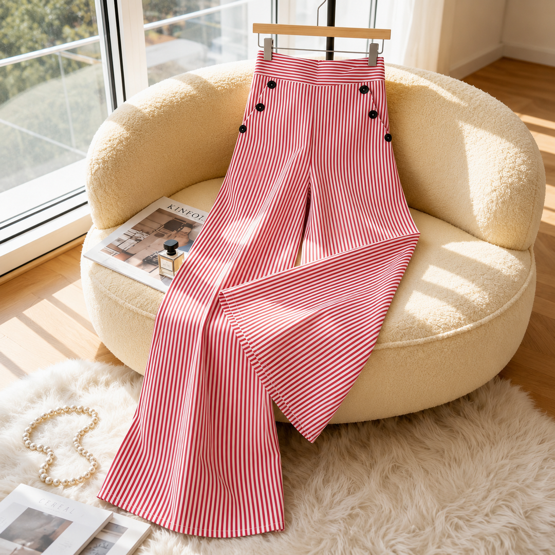 Bellagio™ Pantalon Palazzo avec coupe tailleur et élégance naturelle